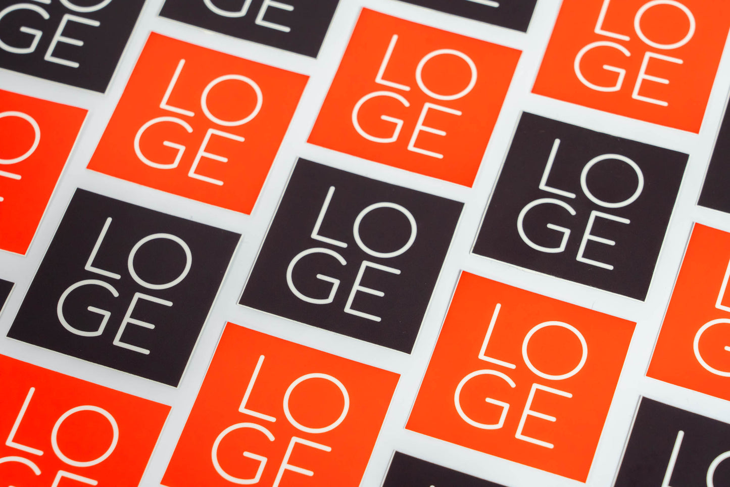 Classic LOGE Sticker