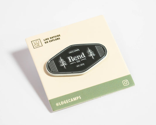 Bend Enamel Pin