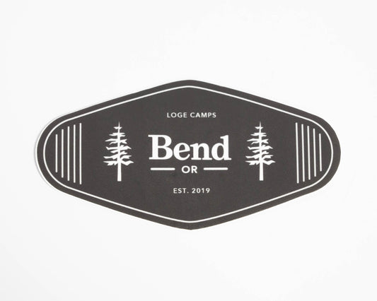 Bend Badge Sticker