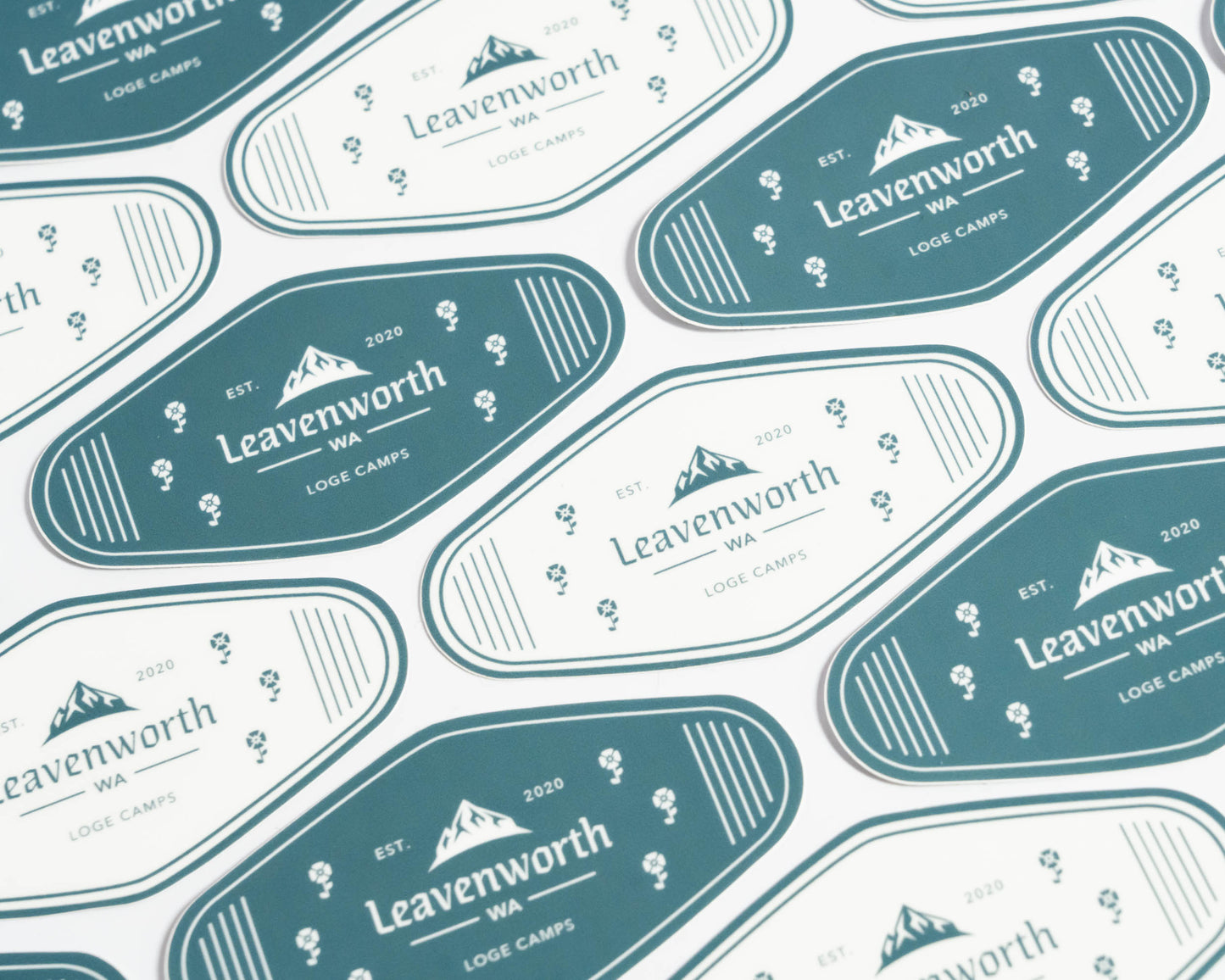 Leavenworth Badge Sticker