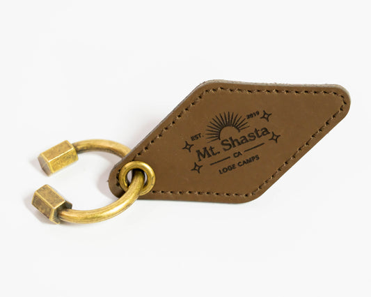 Mt. Shasta Keyring